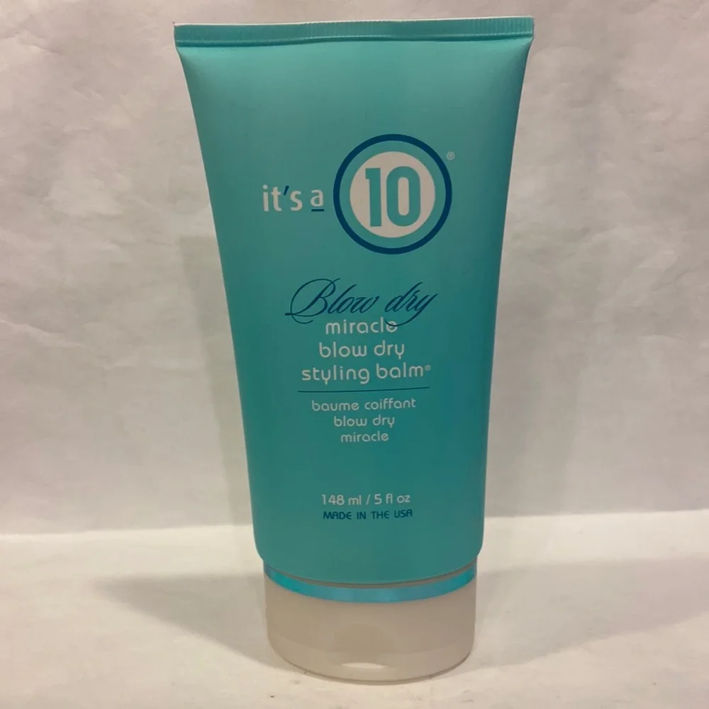 IT'S A 10 MIRACLE BLOW DRY STYLING BALM 5oz NIP $25